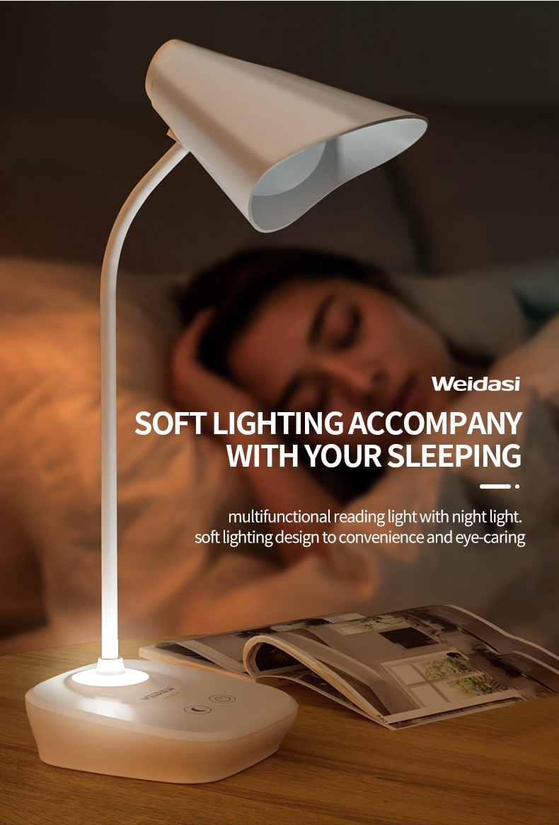 led reading light third gear dimming eye caring lamp for reading specially table reading lamp