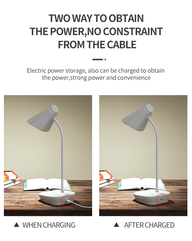 led reading light third gear dimming eye caring lamp for reading specially table reading lamp