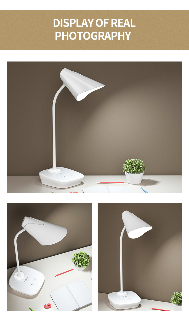 led reading light third gear dimming eye caring lamp for reading specially table reading lamp