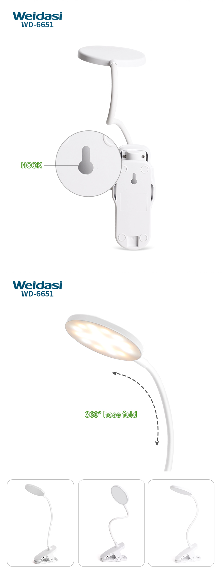 led reading light third gear dimming eye caring lamp for reading specially table reading lamp (复制)