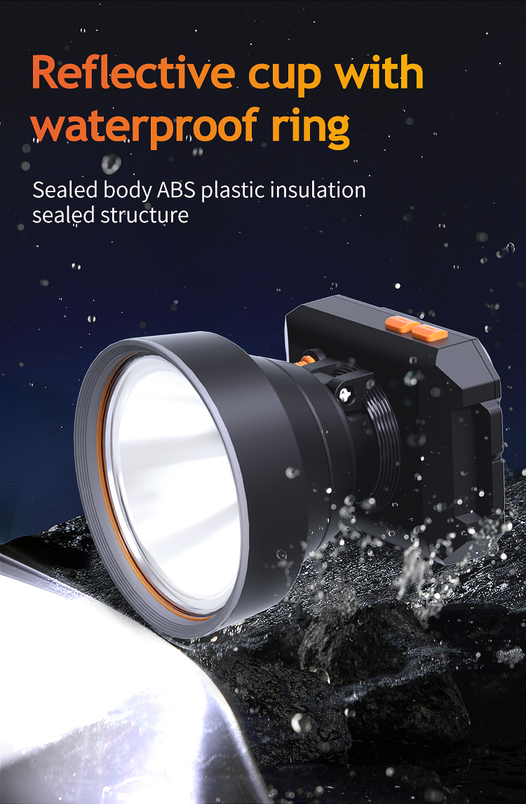 wholesale rechargeable led head lamp portable headlamp for outdoor camping