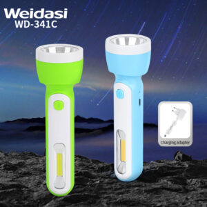 portable emergency torch light rechargeable weidasi led flashlight camping led flashlight torch