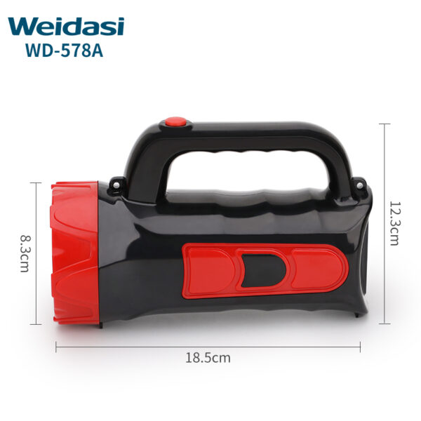 outdoor portable emergency light searchlight led rechargeable battery searchlight