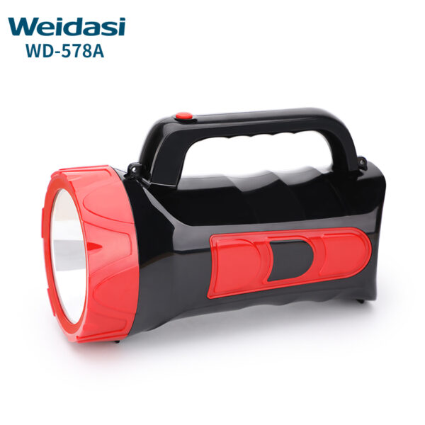 outdoor portable emergency light searchlight led rechargeable battery searchlight