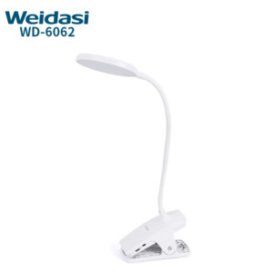weidasi clip lamp clamp on usb led light reading lamp with dimmer light