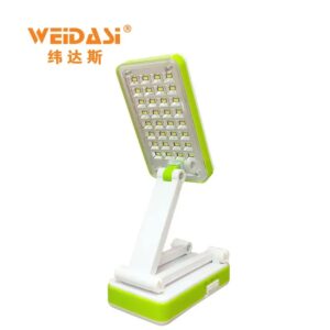 weidasi modern solar battery charging rechargeable led folding lamp table for reading