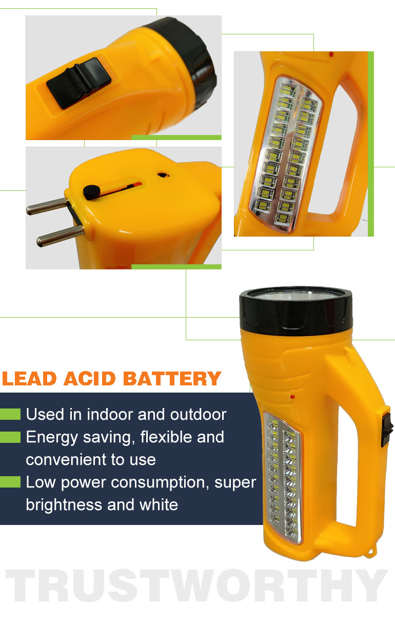 most popular outdoor searchlight indoor emergency handheld flashlight for sale