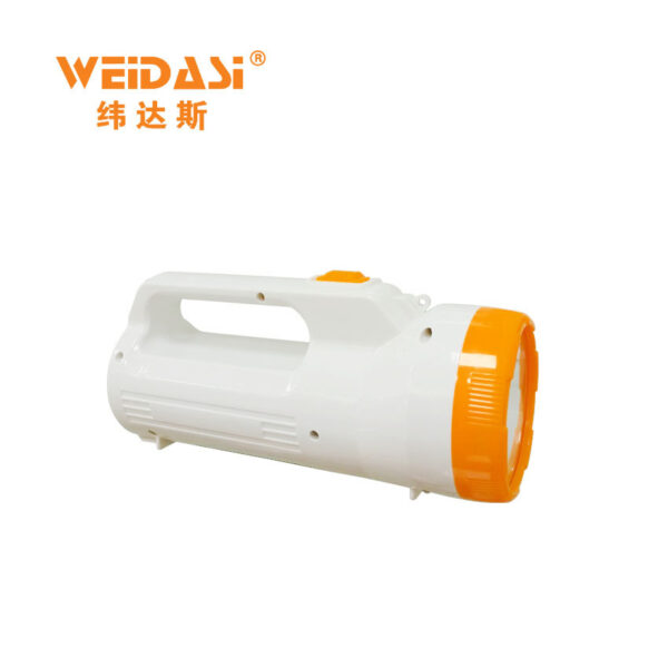 plastic led rechargeable hand lamp emergency search light hunting searchlight led