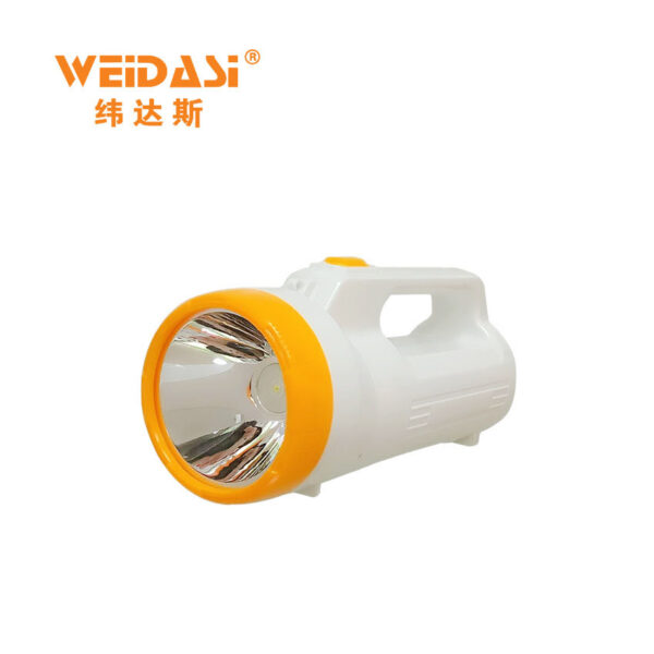 plastic led rechargeable hand lamp emergency search light hunting searchlight led