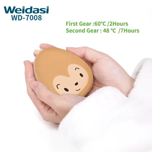 winter hand warmer with power bank portable cute electric hand warmer