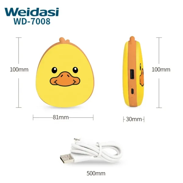 winter hand warmer with power bank portable cute electric hand warmer