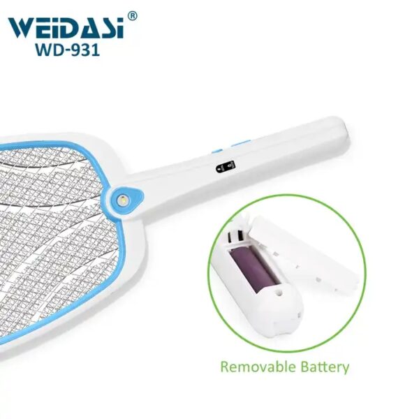 電池が付いている卸し売り再充電可能な反害虫の虫の skd のはえのラケットのカの zapper