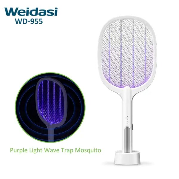電気害虫キラー充電式バッテリーハエたたき蚊zapperとUSBとバット