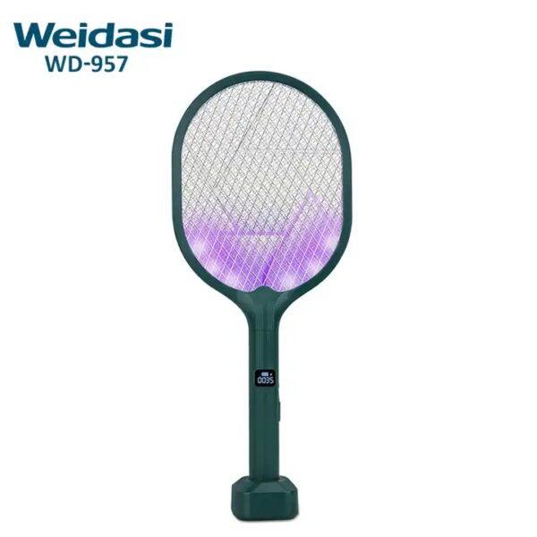 wholesale rechargeable anti pest bug skd fly racket mosquito zapper with battery (复制)
