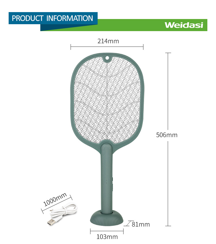 hot selling household rechargeable and portable insect control electric mosquito bat