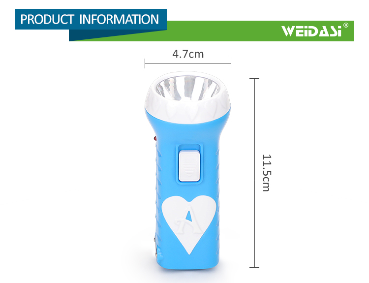 プラスチック携帯用小型導かれた懐中電燈は販売のためのトーチ ライトを再充電します