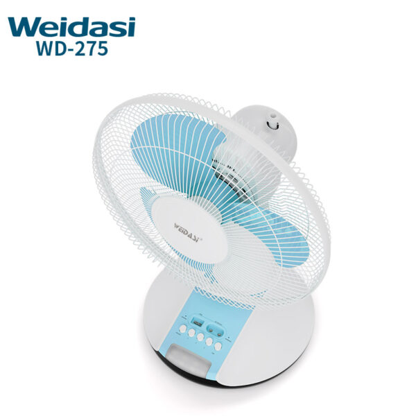 多機能 12 インチ ソーラー扇風機 AC/DC アダプター充電式スタンド ファン テーブル ファン