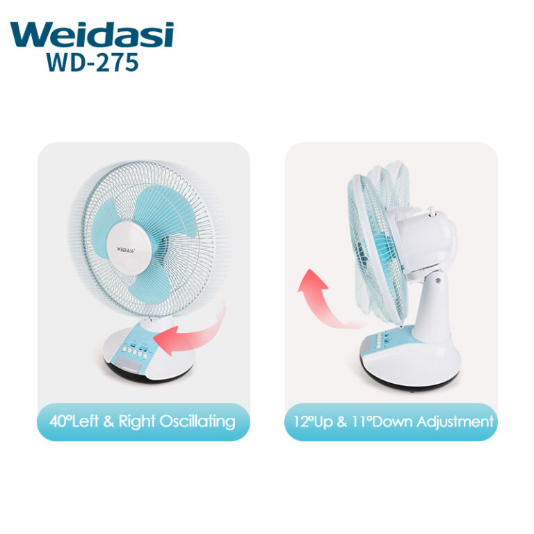 Multi functional 12 inch solar electric fan AC/DC adapter rechargeable ...