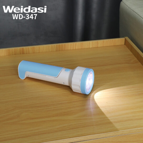 緊急懐中電燈の屋外の再充電可能な導かれたトーチ ライト携帯用プラスチック キャンプは懐中電燈を導きました