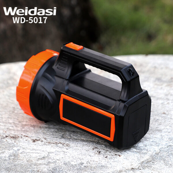factory wholesale handheld rechargeable searchlight led high brightness powerful flashlight hand held light