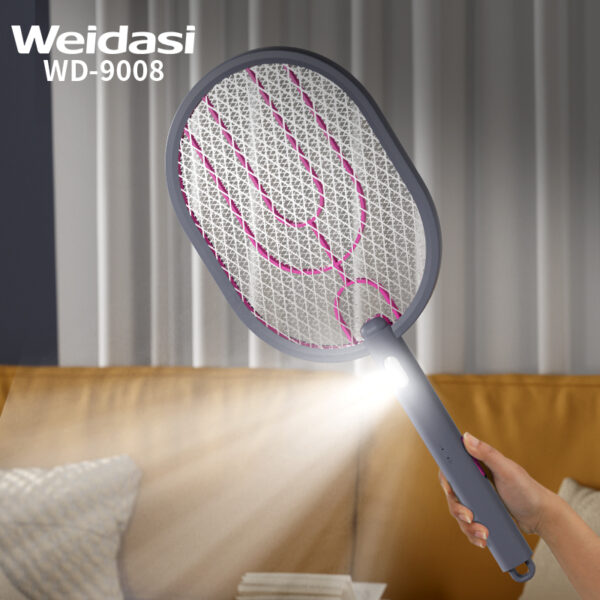 rechargeable fly killing electric mosquito killer racket for pest control