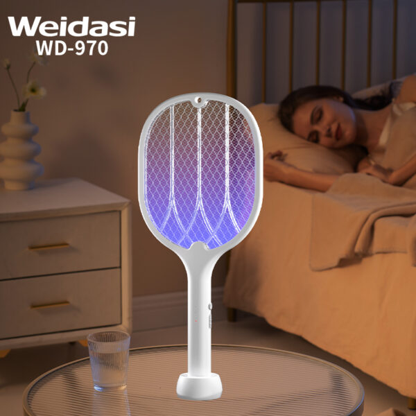 rechargeable fly killing electric mosquito killer racket for pest control