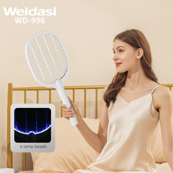 rechargeable fly killing electric mosquito killer racket for pest control