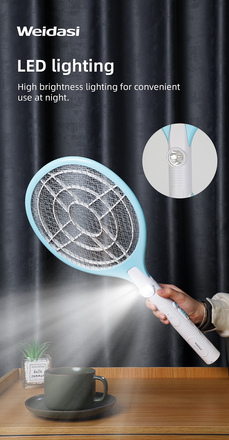 害虫駆除のための再充電可能なはえの殺害の電気カのキラー ラケット