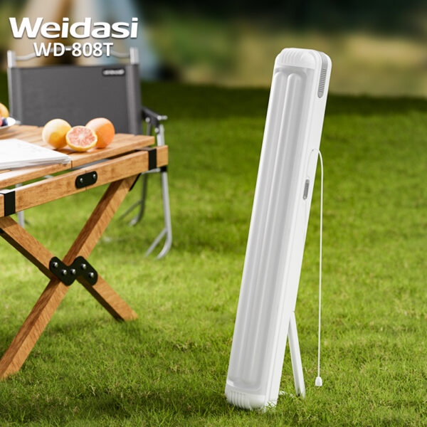 weidasi outdoor lighting portable led rechargeable emergency light camping lamp