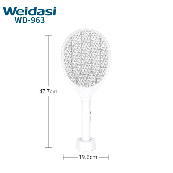 skd electric mosquito racket with uv light lamp usb rechargeable mosquito zapper