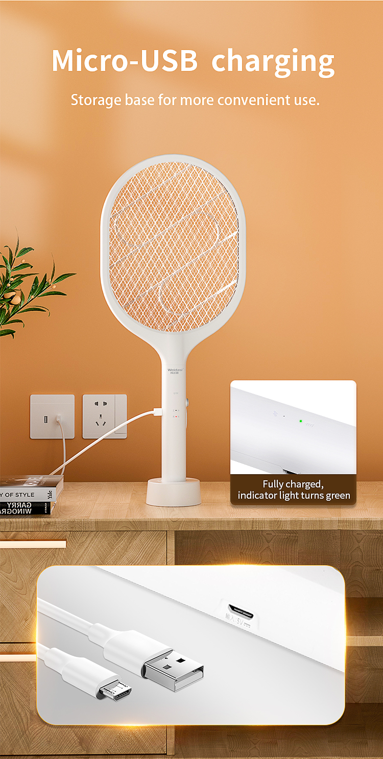electric fly killer mosquito killer lamp usb mosquito machine electric fly swatter racket